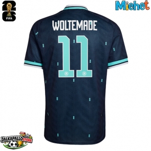 Saksa Nick Woltemade #11 Vieraspaita MM-kisat 2026 Lyhythihainen